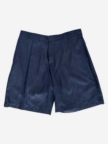 Dior Dior Blue Oblique Silk Shorts