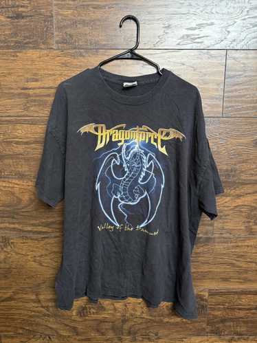 Hanes VTG Dragonforce Band T-shirt Album Valley of