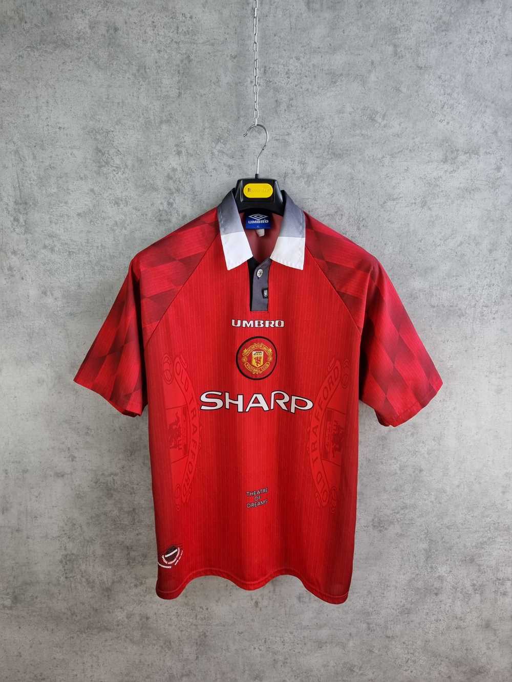 Manchester United × Soccer Jersey × Umbro 90s Rar… - image 2