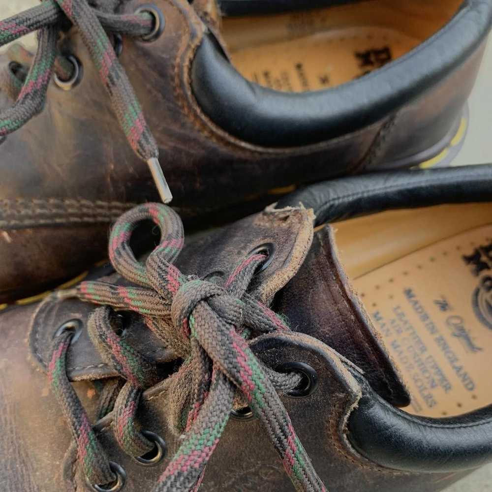 Dr. Martens Vintage Made in England Brown Leather… - image 3