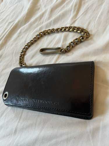 Schaeffers Garment Hotel Horsehide Trucker Wallet 