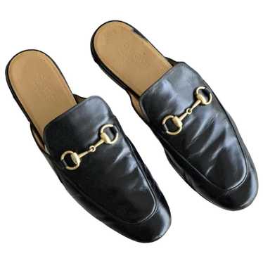 Gucci Princetown leather flats