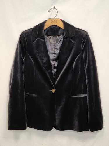 Carre Noir Velvet Blazer