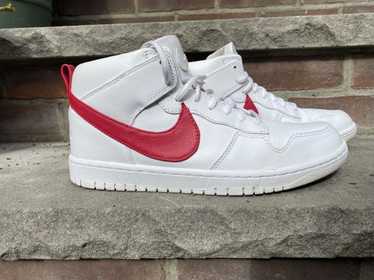 Nike × Riccardo Tisci Dunk Mid White/Red - image 1