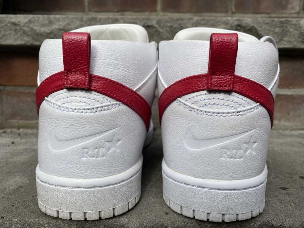 Nike × Riccardo Tisci Dunk Mid White/Red - image 3