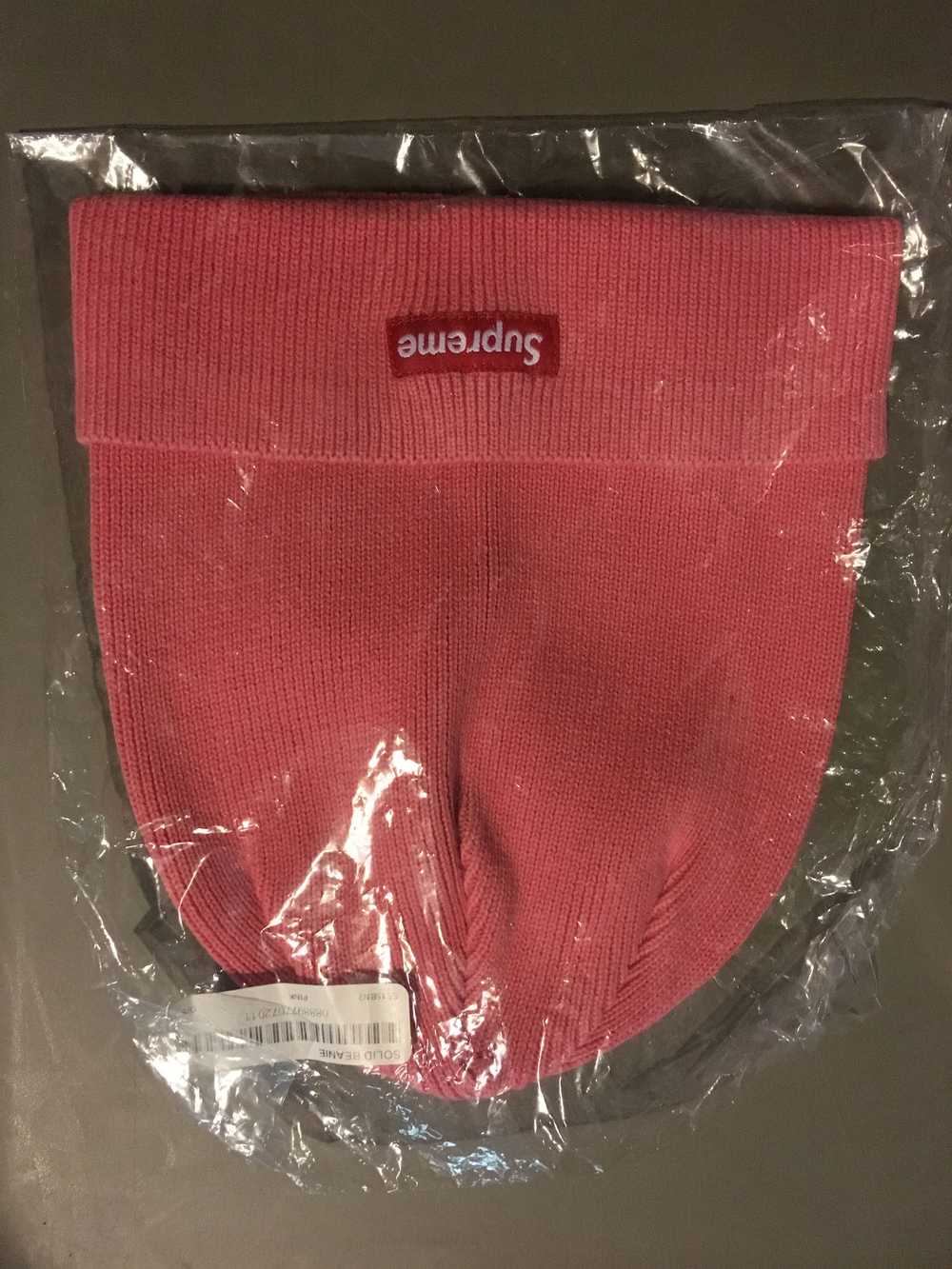 Supreme Supreme Solid Beanie Pink SS15 - image 1