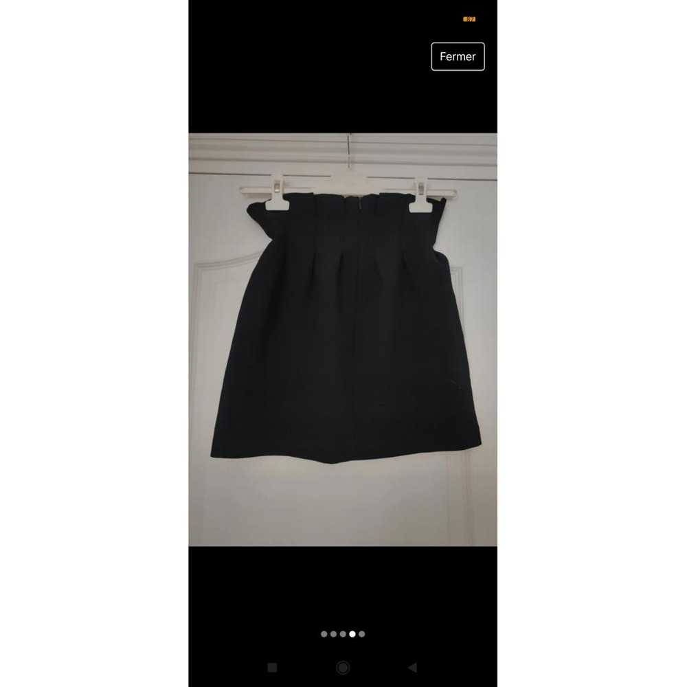 Non Signé / Unsigned Taille haute mini skirt - image 3