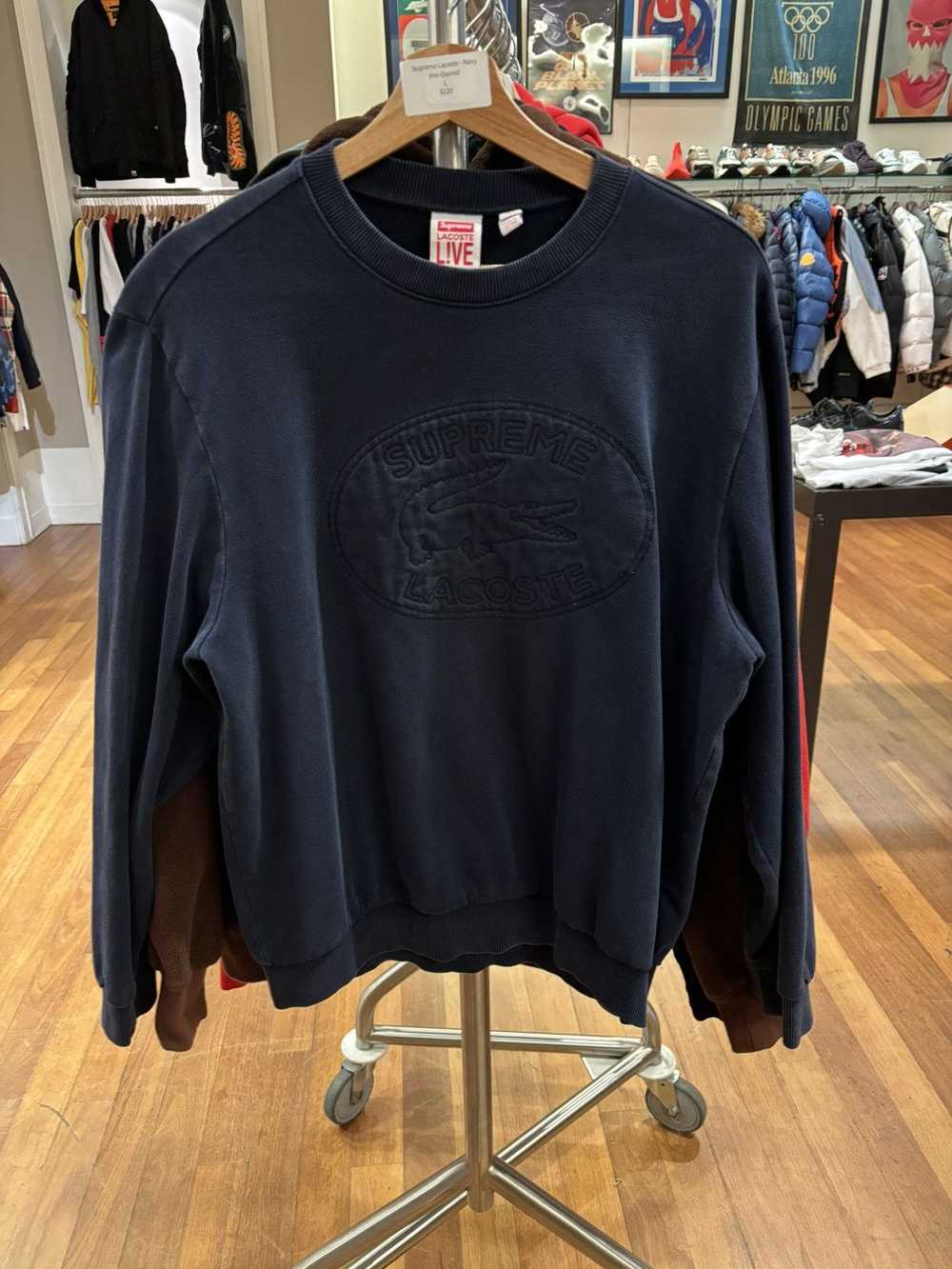 Lacoste × Supreme Supreme x Lacoste Crewneck - image 1