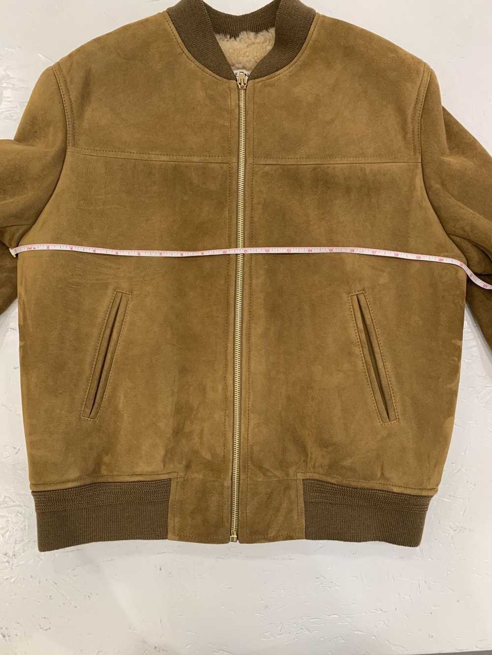 Celine Rectangle Teddy Shearling Jacket in Havana - image 7