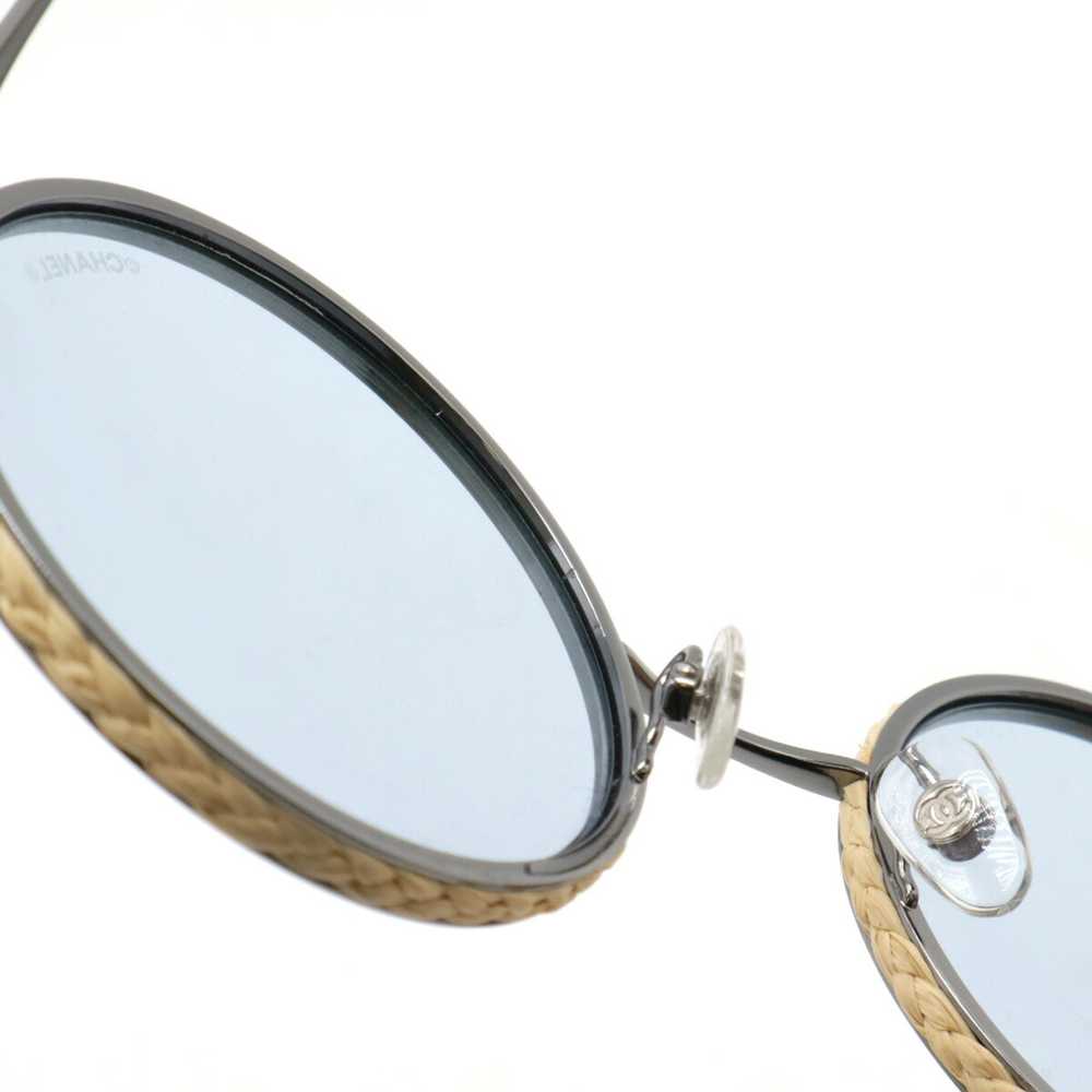 CHANEL Cocomark Sunglasses Eyewear Round Shape St… - image 4