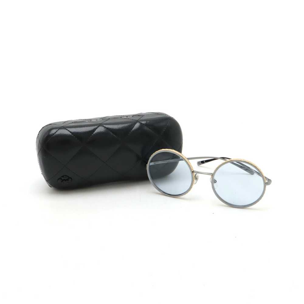 CHANEL Cocomark Sunglasses Eyewear Round Shape St… - image 5