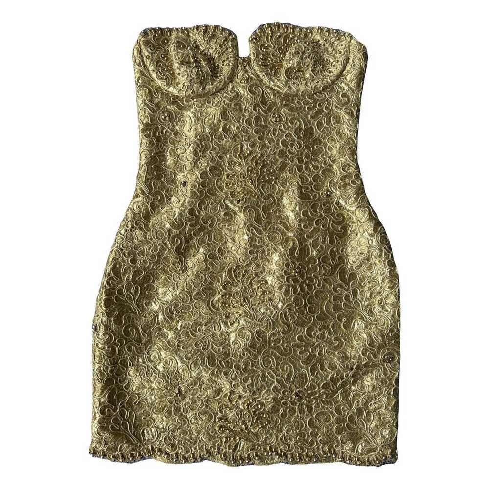 Non Signé / Unsigned Glitter mini dress - image 1