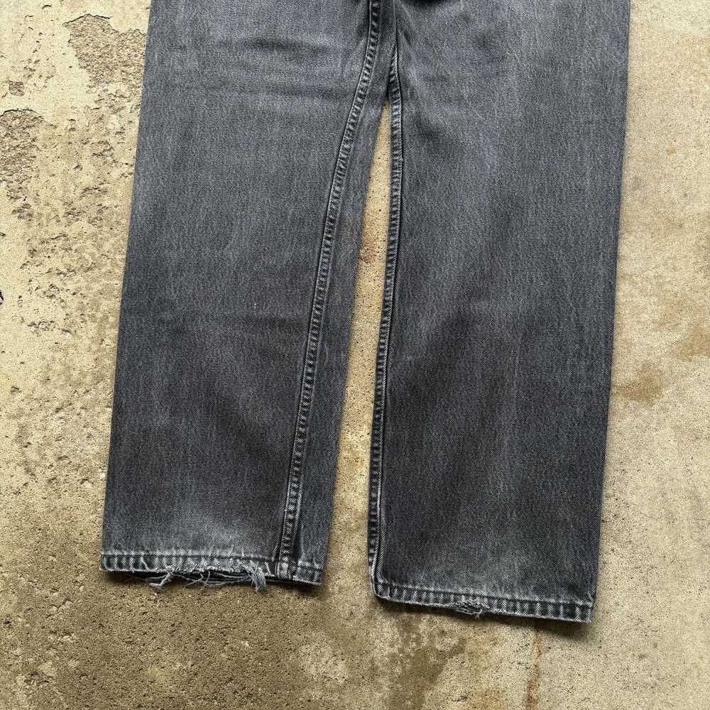 Levi's × Vintage VINTAGE 90s LEVI'S 501 FADED BLA… - image 11