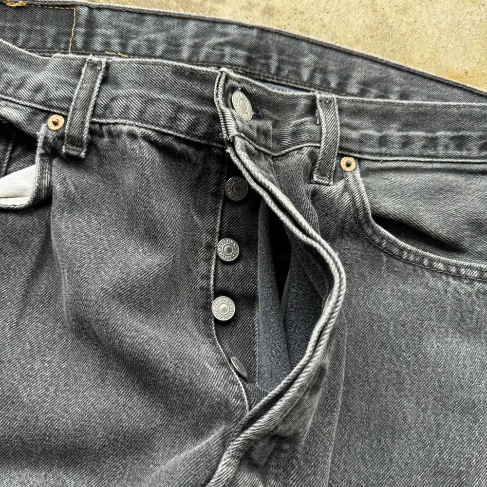 Levi's × Vintage VINTAGE 90s LEVI'S 501 FADED BLA… - image 7