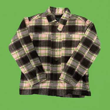 Engineered Garments Wool Poly Plaid Overshirt M Me