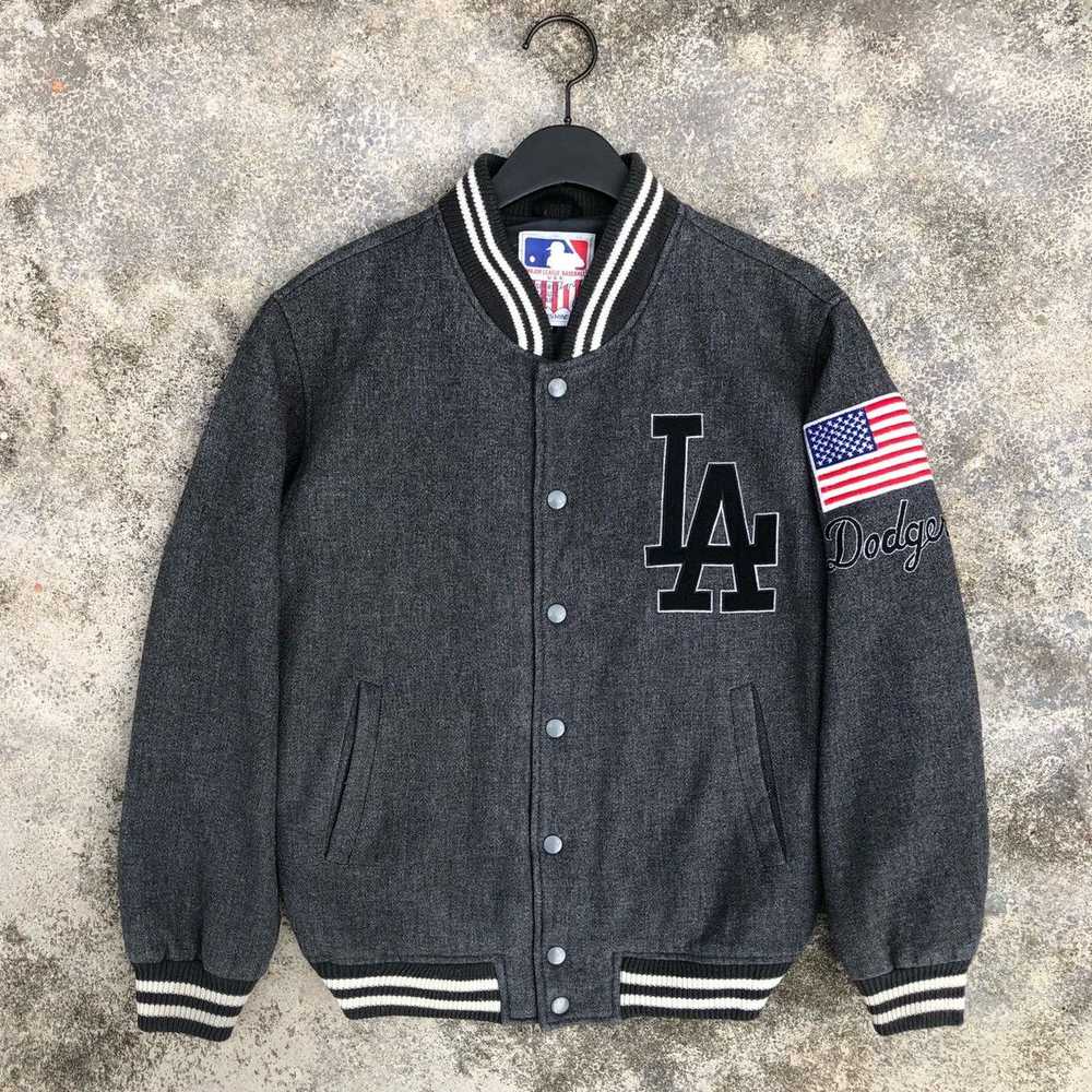 Los Angeles Dodgers × Varsity Jacket × Vintage Vi… - image 1