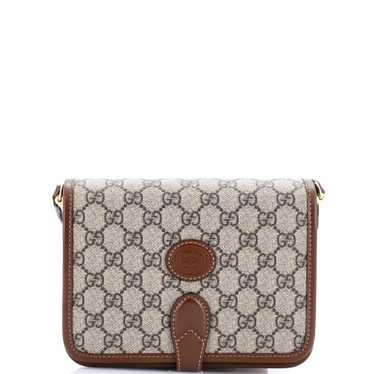 GUCCI Interlocking G Patch Messenger Bag GG Coate… - image 1