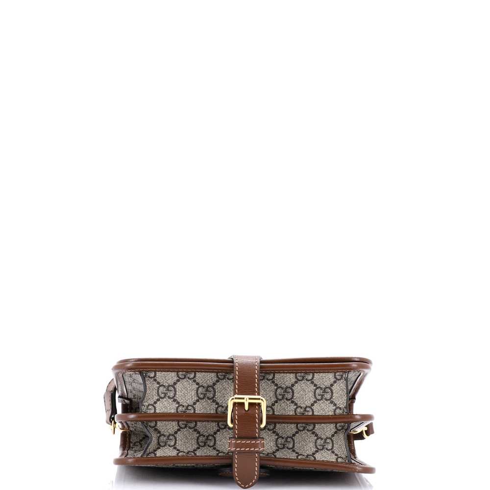 GUCCI Interlocking G Patch Messenger Bag GG Coate… - image 4