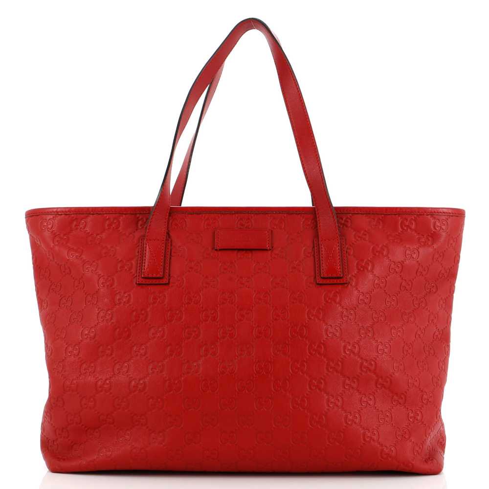 GUCCI Plus Tote Guccissima Leather Medium - image 1