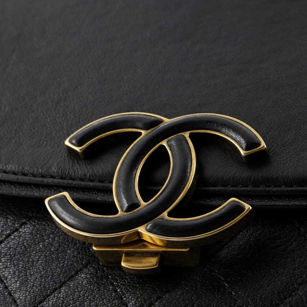 CHANEL Coco Curve Flap Messenger Calfskin and Qui… - image 7