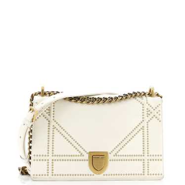 Christian Dior Diorama Flap Bag Studded Leather Me