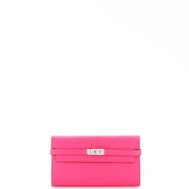 Hermes Kelly Wallet Chevre Mysore Long