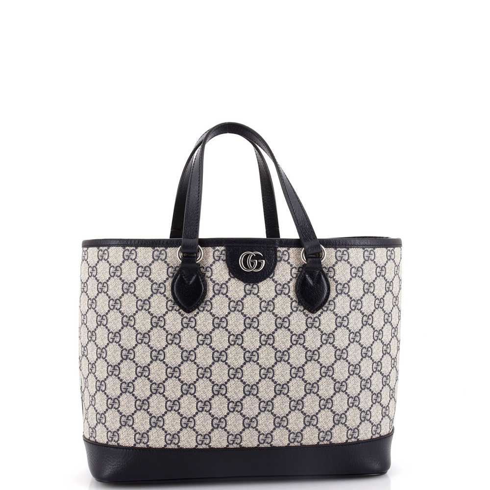 GUCCI Ophidia Top Handle Shopping Tote GG Coated … - image 2