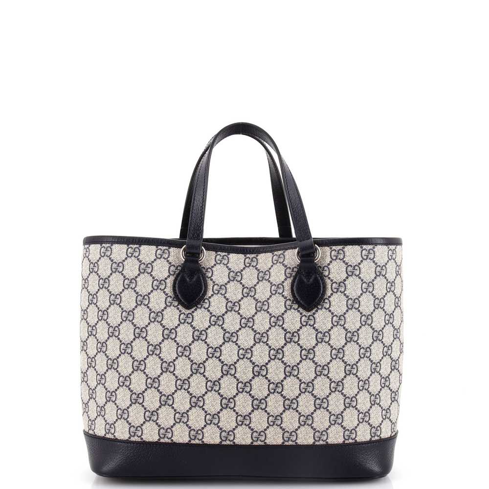 GUCCI Ophidia Top Handle Shopping Tote GG Coated … - image 3