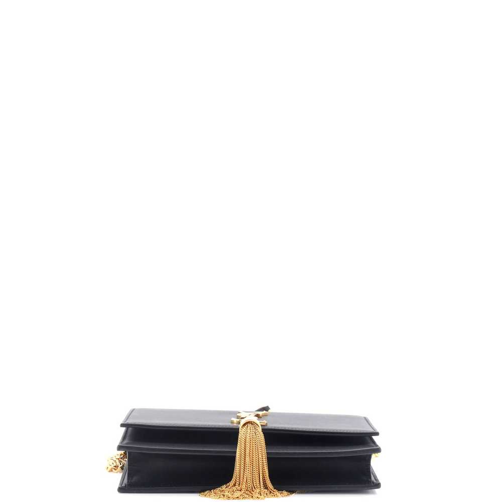 Saint Laurent Classic Monogram Tassel Chain Walle… - image 4