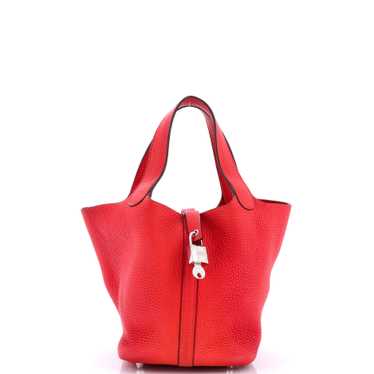 Hermes Picotin Lock Bag Clemence PM