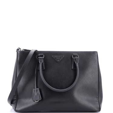 PRADA Lux Open Tote Saffiano Leather Medium