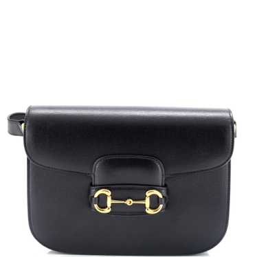 GUCCI Horsebit 1955 Shoulder Bag Leather Small