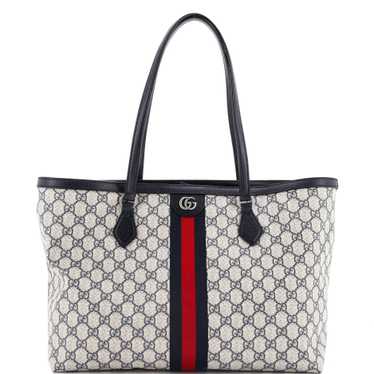 GUCCI Ophidia Shopping Tote GG Coated Canvas Mediu