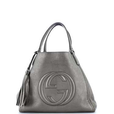 GUCCI Soho Shoulder Bag Leather Medium