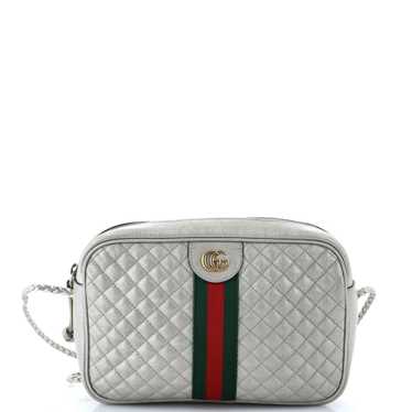 GUCCI Trapuntata Camera Bag Quilted Leather Small