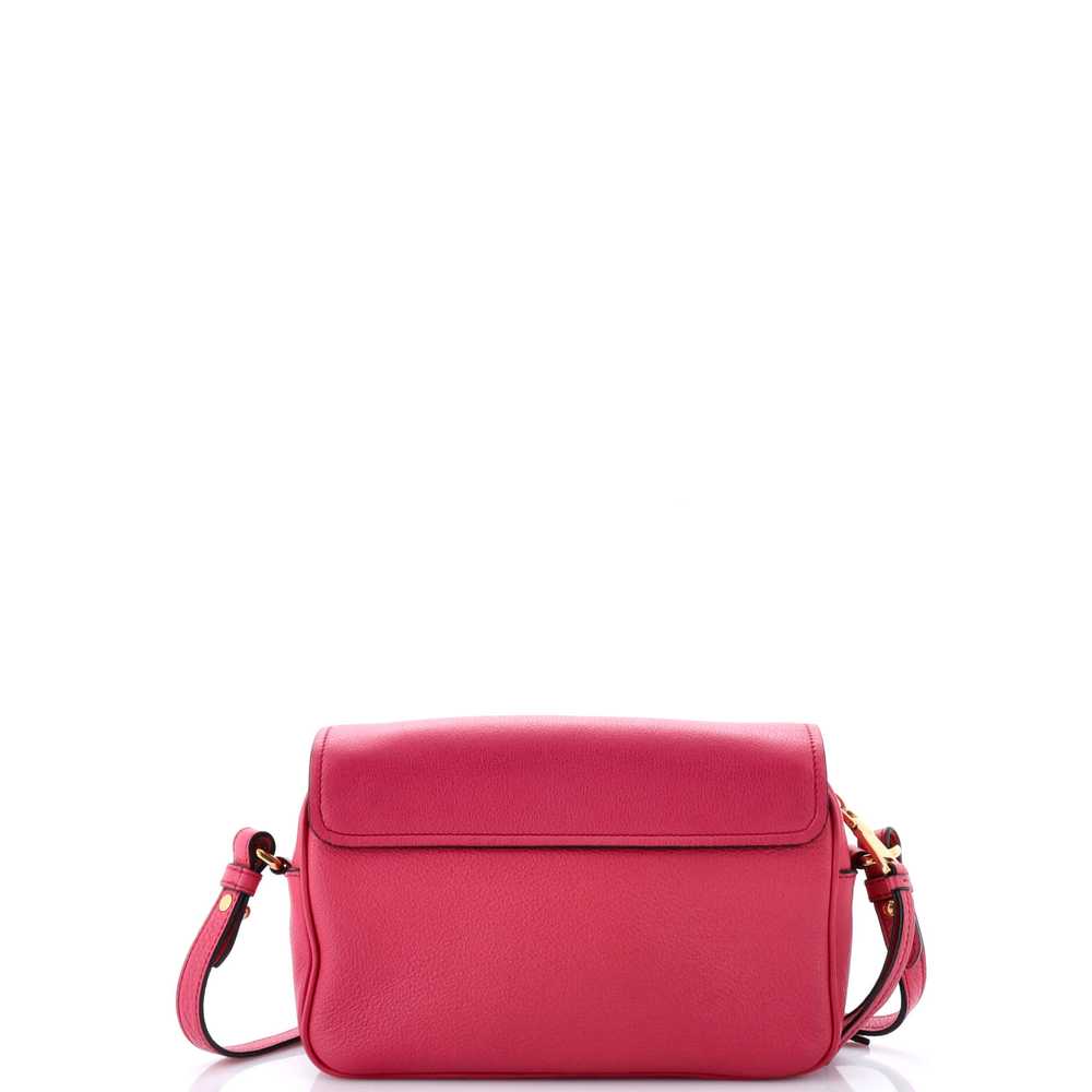 PRADA Flap Zip Crossbody Bag Vitello Phenix Small - image 3