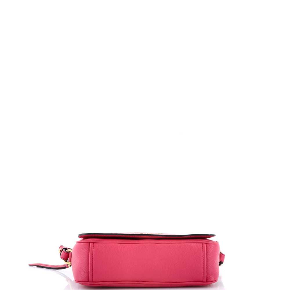 PRADA Flap Zip Crossbody Bag Vitello Phenix Small - image 4