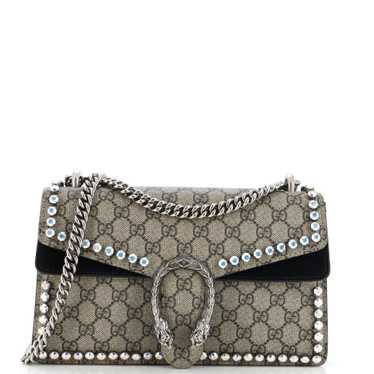 GUCCI Dionysus Bag Crystal Embellished GG Coated C