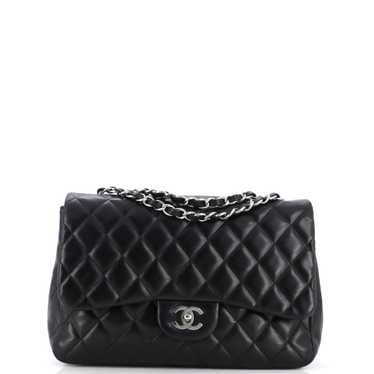 CHANEL Classic Single Flap Bag Quilted Lambskin Ju