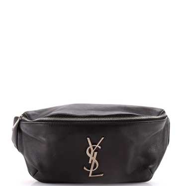 Saint Laurent Classic Monogram Belt Bag Leather