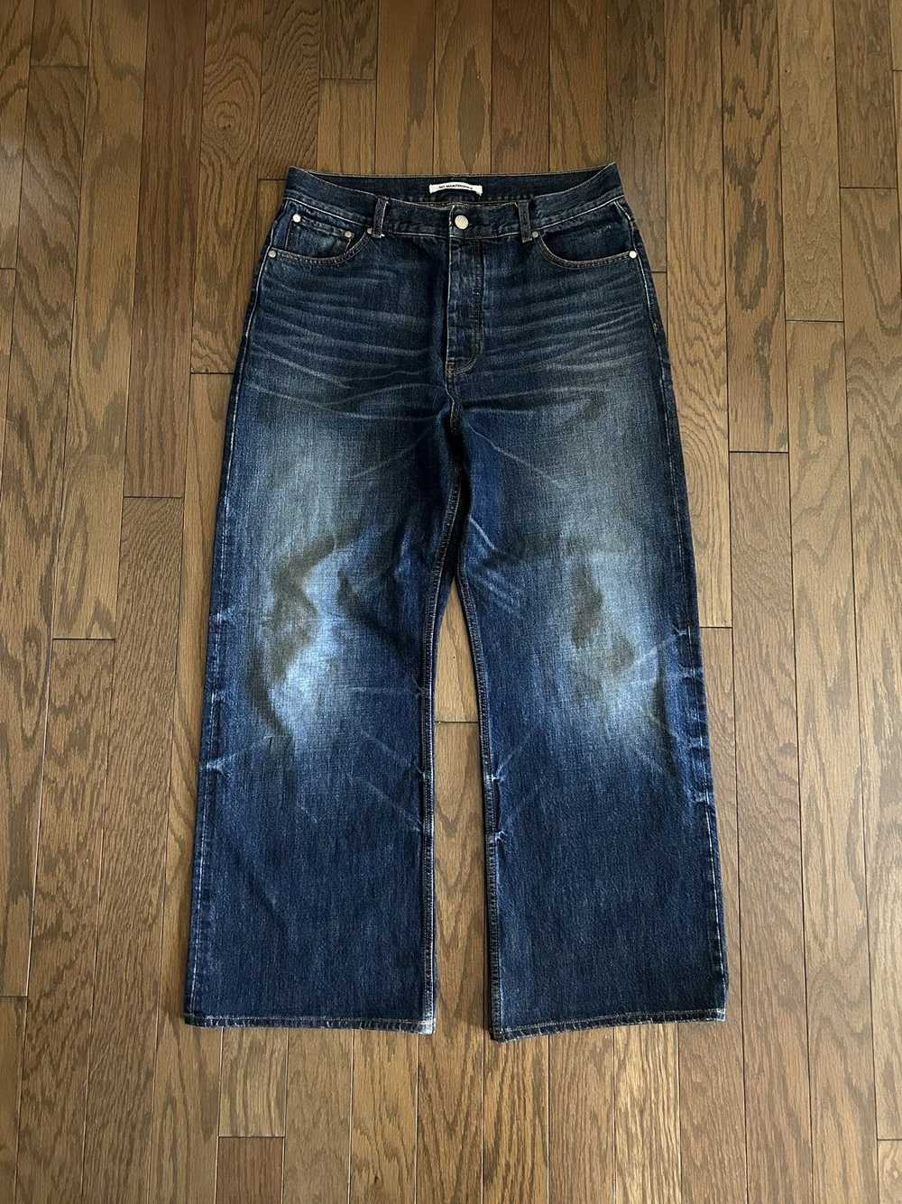 No Maintenance Dark Wash Baggy Japanese Denim - image 1