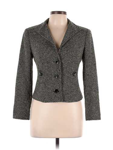 Carlisle Women Gray Wool Blazer 0