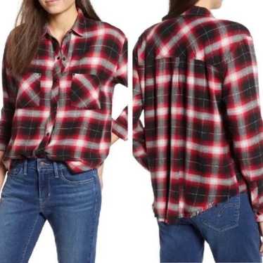 Rails Rails Leo Frayed Plaid Shirt fall casual sna