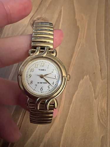 Timex Vintage Ladies Timex Gold Tone New Battery