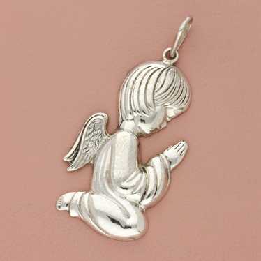 Sterling Silver sterling silver vintage praying gu