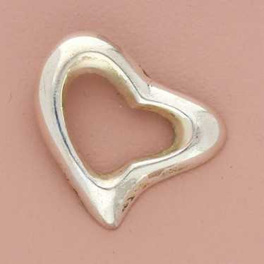 Sterling Silver sterling silver love heart pendant