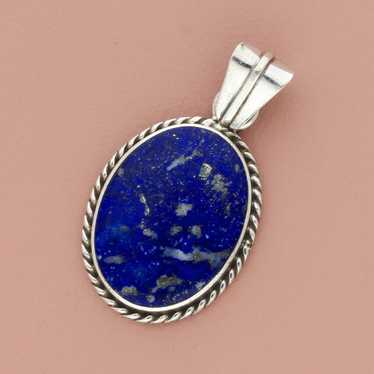 Sterling Silver sterling silver braided blue sodal