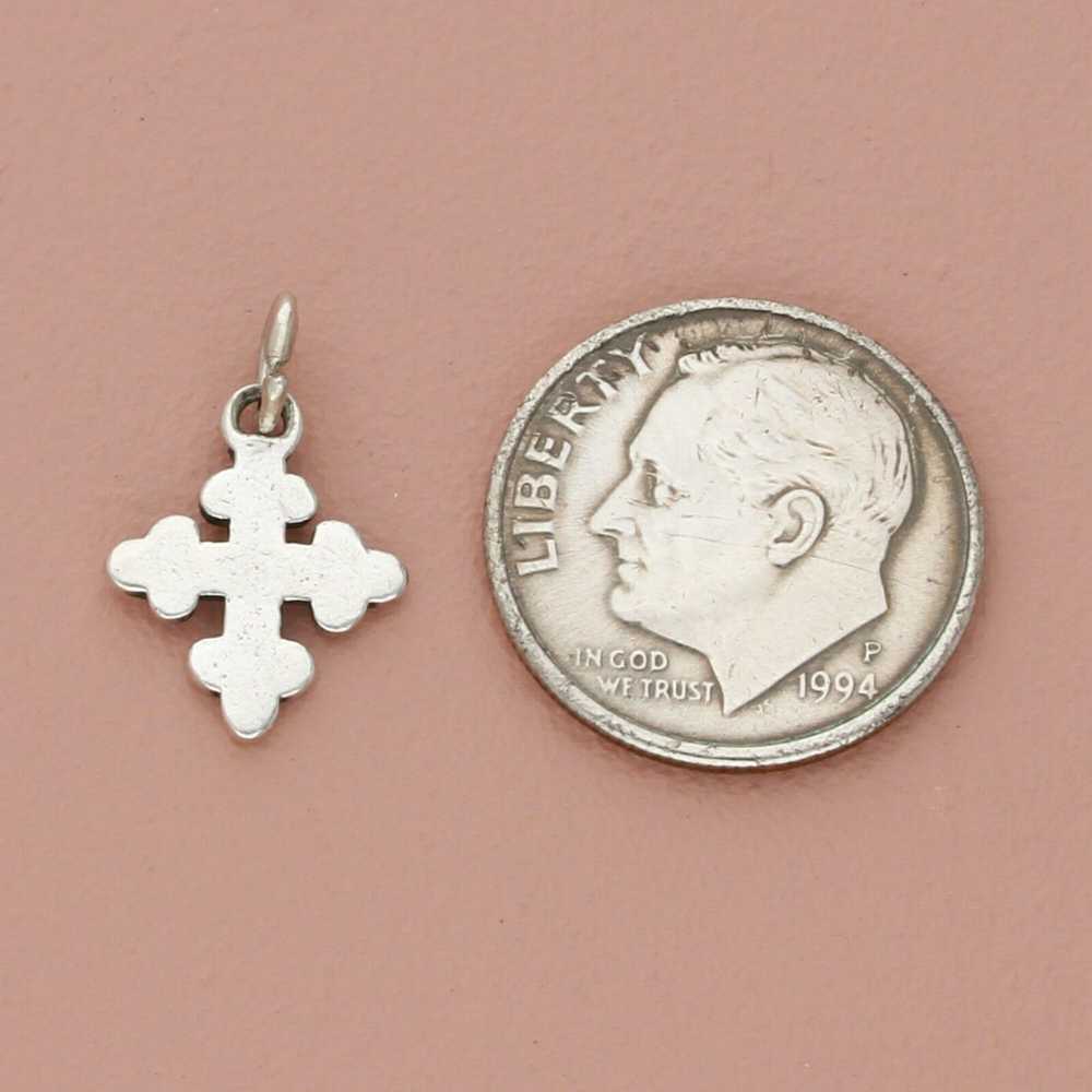 Sterling Silver sterling silver small maltese cro… - image 2