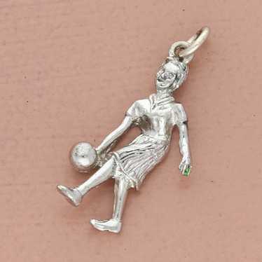 Sterling Silver vintage sterling silver girl bowli