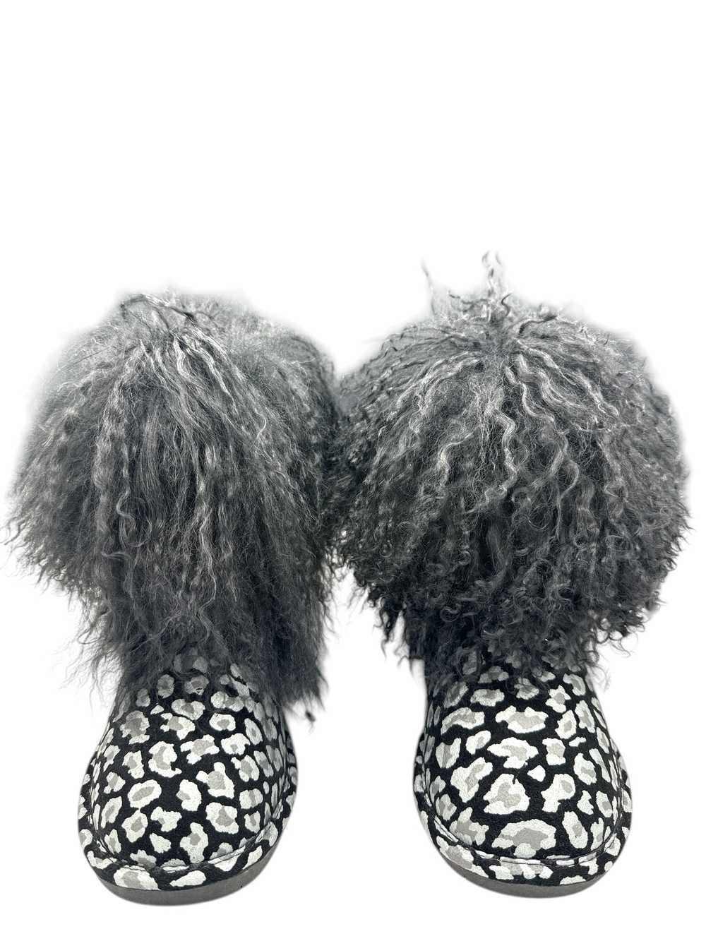 Bearpaw Sliver Cheetah and Sheep Booties - image 2